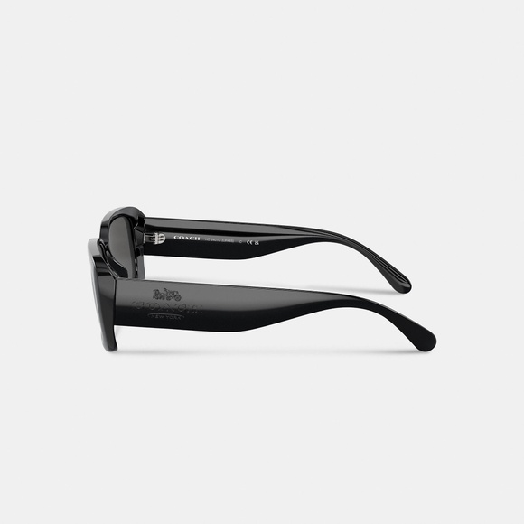 Narrow Rectangle Sunglasses - Picture 2 of 3